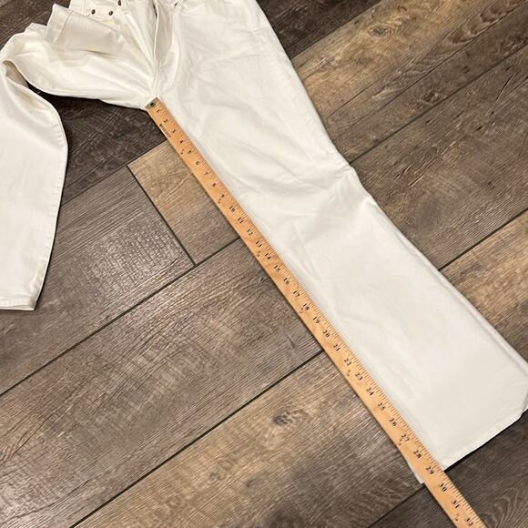J.Crew Women's Bootcut Jean Off White Size 29S - Picture 5 of 10
